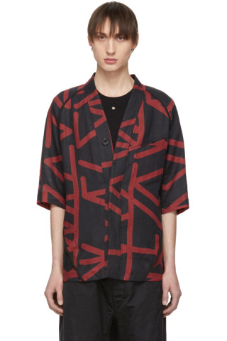 Abasi Rosborough: Black Limited Edition Phantom Arc Desert Shirt | SSENSE