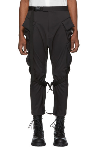 The Viridi-anne: Black Cargo Pants | SSENSE