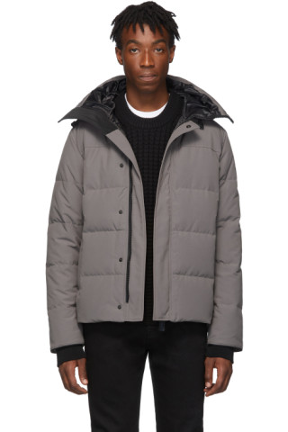 Canada Goose: Grey 'Black Label' Macmillan Parka | SSENSE