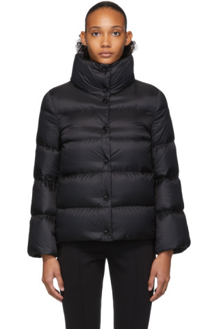 Moncler: Black Down Aude Jacket | SSENSE