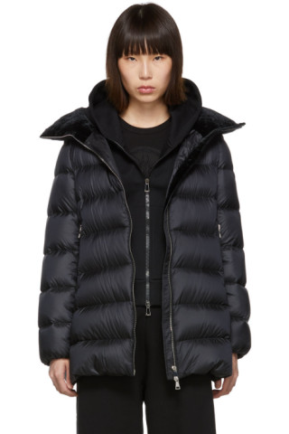 Moncler: Black Down Torcon Jacket | SSENSE