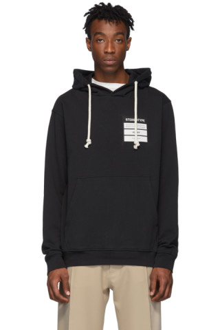 Maison Margiela: Black 'Stereotype' Hoodie | SSENSE