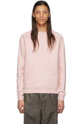 Random Identities: Pink Fleece Sweatshirt | SSENSE