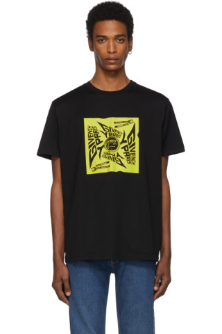 Givenchy: Black Square Sun T-Shirt | SSENSE