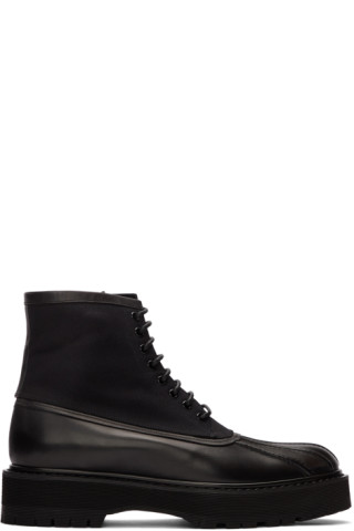 Givenchy: Black Camden Boots | SSENSE