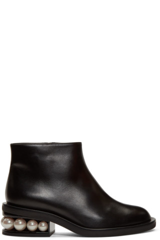 Nicholas Kirkwood: Black Casati Chelsea Boots