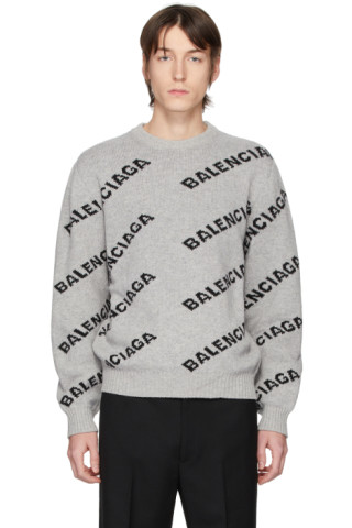 all grey balenciaga