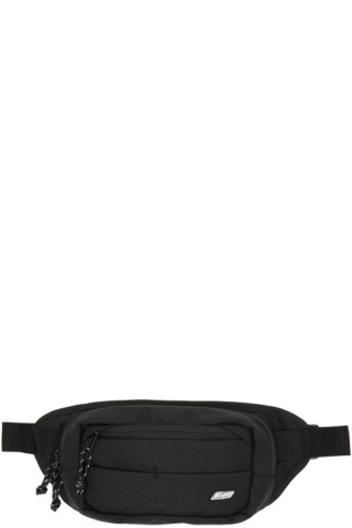 MSGM: Black Oval Waist Pouch | SSENSE