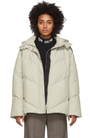 Won Hundred: Off-White Down Elisabeth Jacket | SSENSE