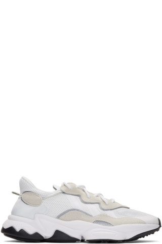 adidas Originals: White Ozweego Sneakers | SSENSE