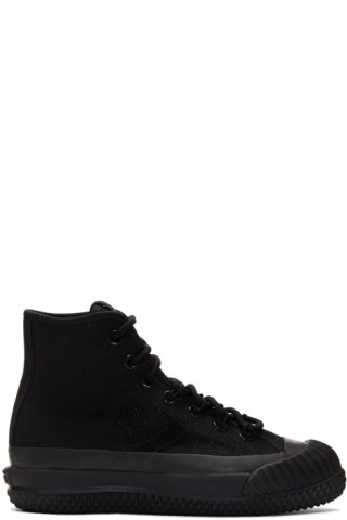 Converse: Black Bosey MC High-Top Sneakers | SSENSE