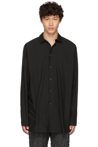 Jan-Jan Van Essche: Black 73 Shirt | SSENSE