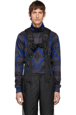 TAKAHIROMIYASHITA TheSoloist.: Black Harness Vest | SSENSE