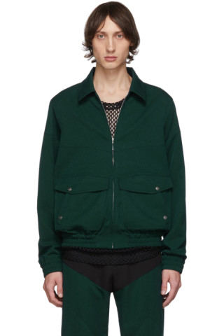 Kiko Kostadinov: Green Arwin Jacket | SSENSE