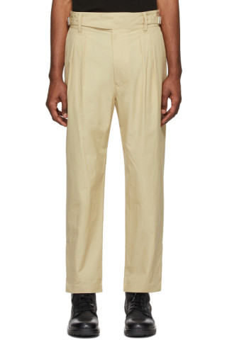 Diesel: Beige P-Coole Trousers | SSENSE