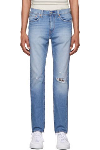 Levi's: Blue 510 Skinny-Fit Jeans | SSENSE
