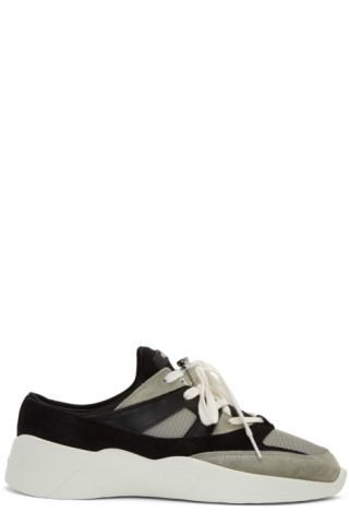 Wetland Optø, optø, frost tø støj Black & Grey Backless Sneakers by Essentials on Sale