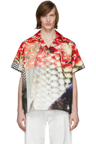 Maison Margiela: Multicolor Satin Shirt | SSENSE