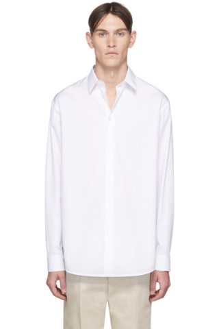 Jil Sander: White Essential Shirt | SSENSE