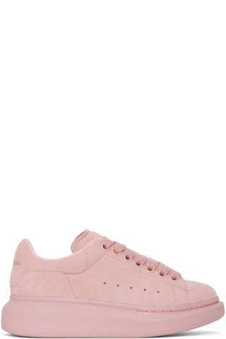 pink suede alexander mcqueen