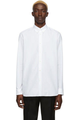 Givenchy: White Patch Shirt | SSENSE