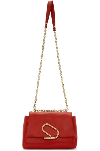 3.1 Phillip Lim: Red Alix Soft Chain Bag | SSENSE