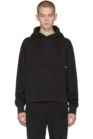 C2H4: Black Brain Capacity Figuration Graph Hoodie | SSENSE