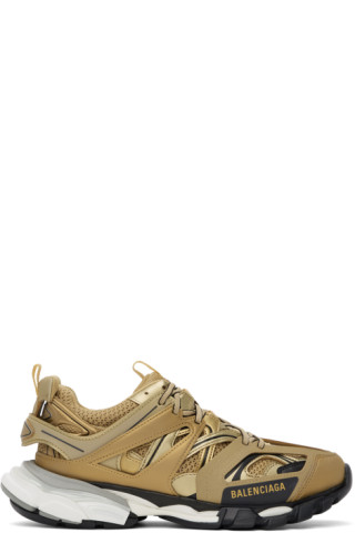 balenciaga trainers mens gold