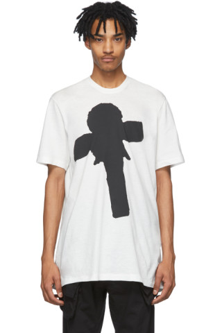 Julius: White Graphic T-Shirt | SSENSE