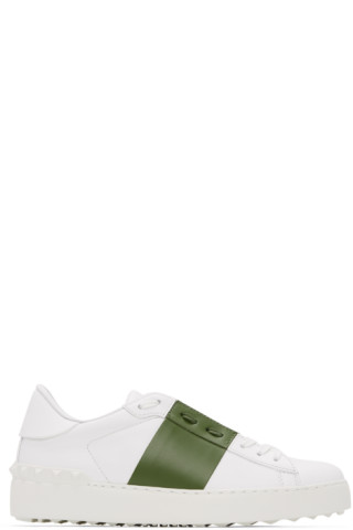 Green Valentino Garavani Open Sneakers 