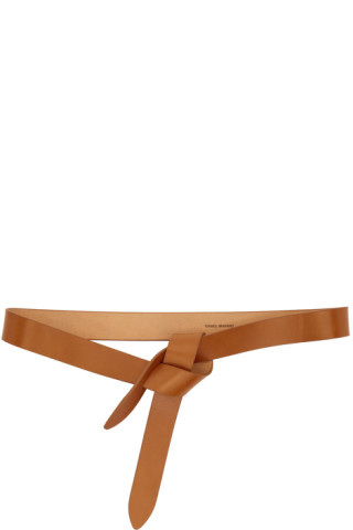 Isabel Marant: Brown Lecce Belt | SSENSE