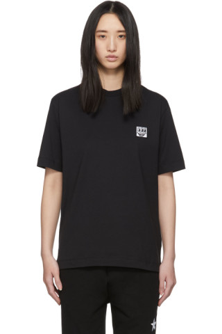 Études: Black Keith Haring Edition Wonder Patch T-Shirt | SSENSE