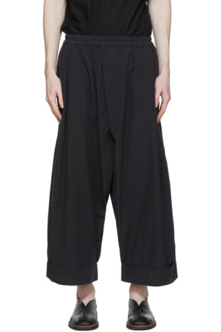 Toogood: Black 'The Baker' Trousers | SSENSE