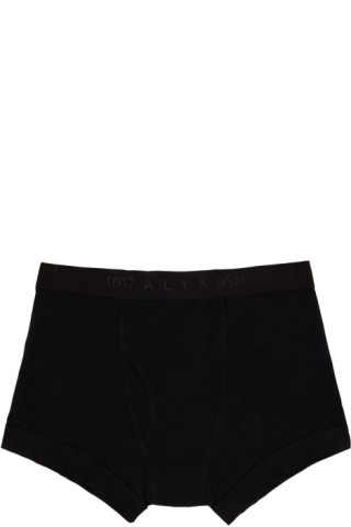 1017 ALYX 9SM: Three-Pack Black Cotton Boxers | SSENSE