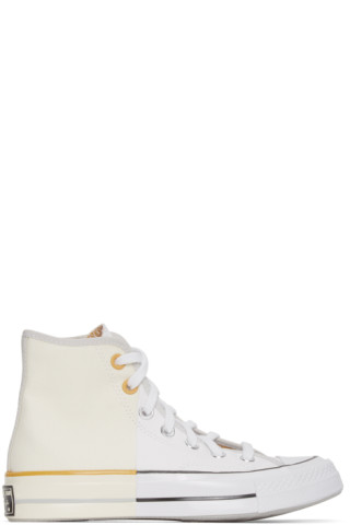converse chuck off white