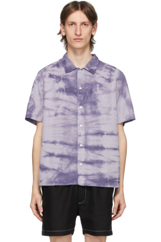 Saturdays NYC: Blue Alpons Miner Wash Shirt | SSENSE