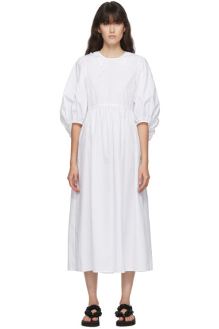 Cecilie Bahnsen: White Mette Dress | SSENSE