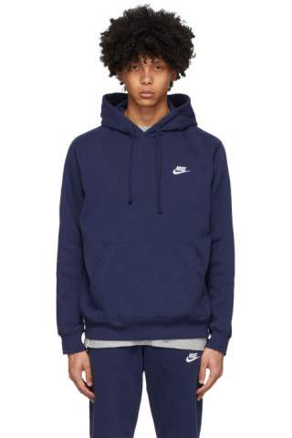 nike pullover navy