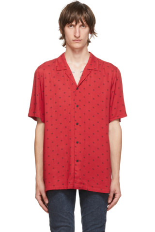 Ksubi: Red Star Resort Shirt | SSENSE