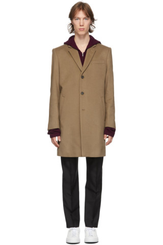 Tiger of Sweden: Tan Cempsey Coat | SSENSE Canada