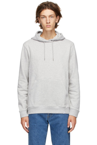 NORSE PROJECTS: Grey Vagn Classic Hoodie | SSENSE