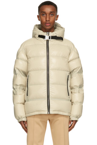 Moncler Genius: 6 Moncler 1017 ALYX 9SM Tan Down Almond Jacket | SSENSE