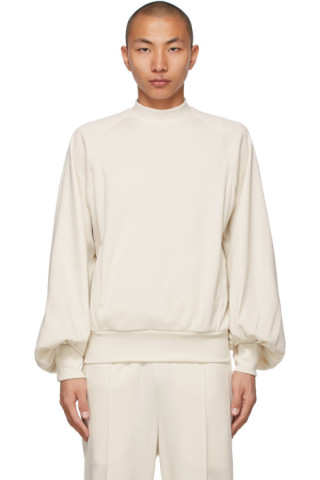 Off-White Rich Sleeve Sweatshirt by Random Identities on Sale