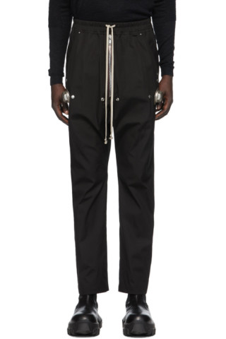 Rick Owens: Black Bela Trousers | SSENSE