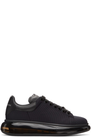 Black Neoprene Oversized Sneakers | SSENSE
