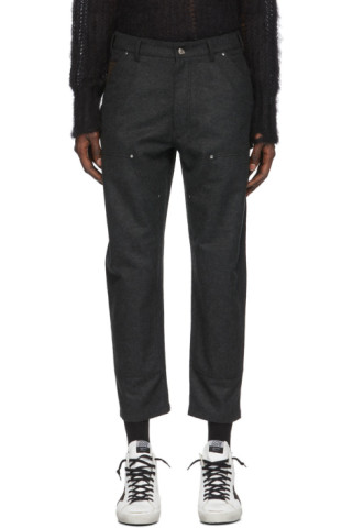 Golden Goose: Grey Archimede Trousers | SSENSE