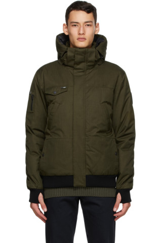 Nobis: Green Down Stanford Jacket | SSENSE