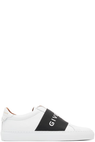 givenchy black elastic urban knots sneakers