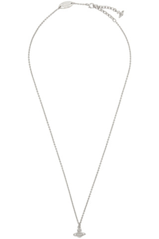 Vivienne Westwood: Silver Carmen Pendant Necklace | SSENSE