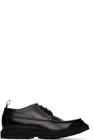 Officine Creative: Black Lydon 5 Lace-Up Derbys | SSENSE